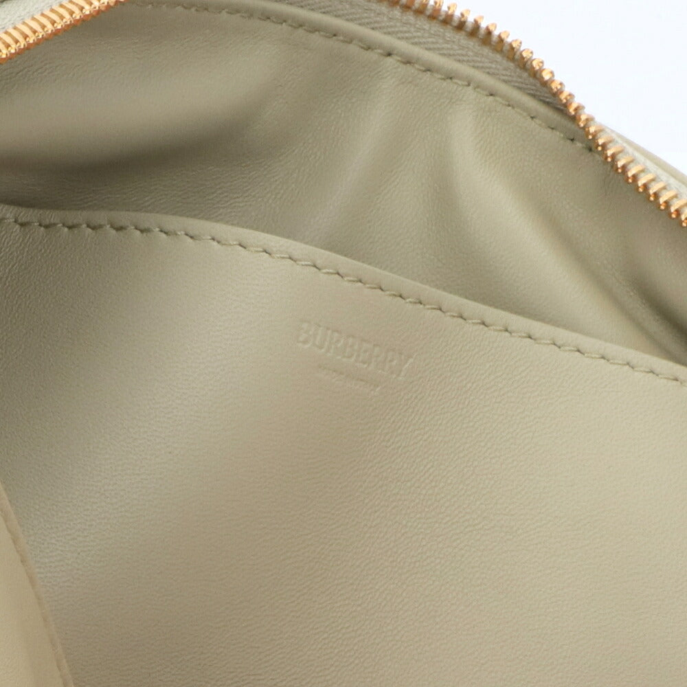 BURBERRY バーバリー レディース バッグ ショルダーバッグ シールドメッセンジャーバッグ ベージュ系 カーフレザー クロスボディバッグ 8087888