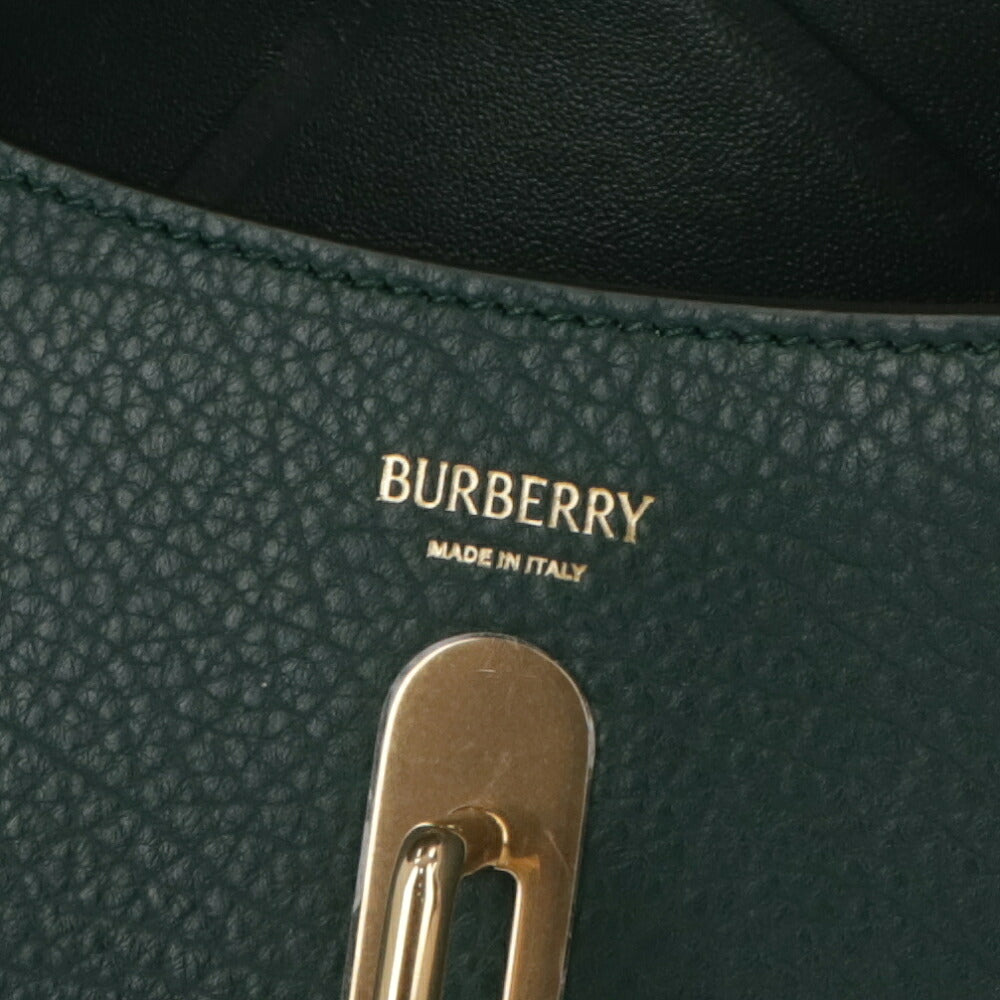 BURBERRY バーバリー レディース バッグ ショルダーバッグ ミニロッキングホース グリーン系 カーフグレインレザー クロスボディバッグ 8081166