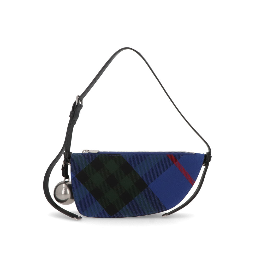 BURBERRY バーバリー レディース バッグ ショルダーバッグ ブルー系 ポリステル コットン ベルトバッグ バーバリーチェック 8086020
