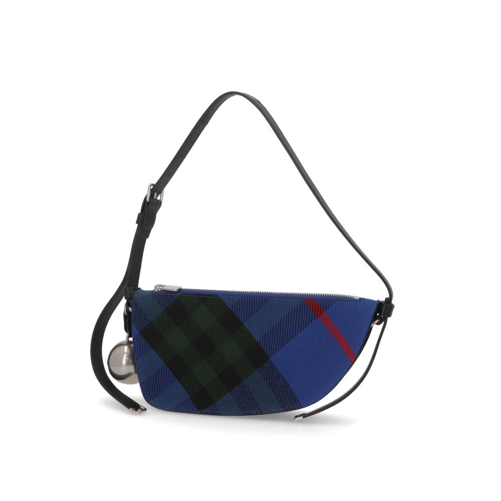 BURBERRY バーバリー レディース バッグ ショルダーバッグ ブルー系 ポリステル コットン ベルトバッグ バーバリーチェック 8086020