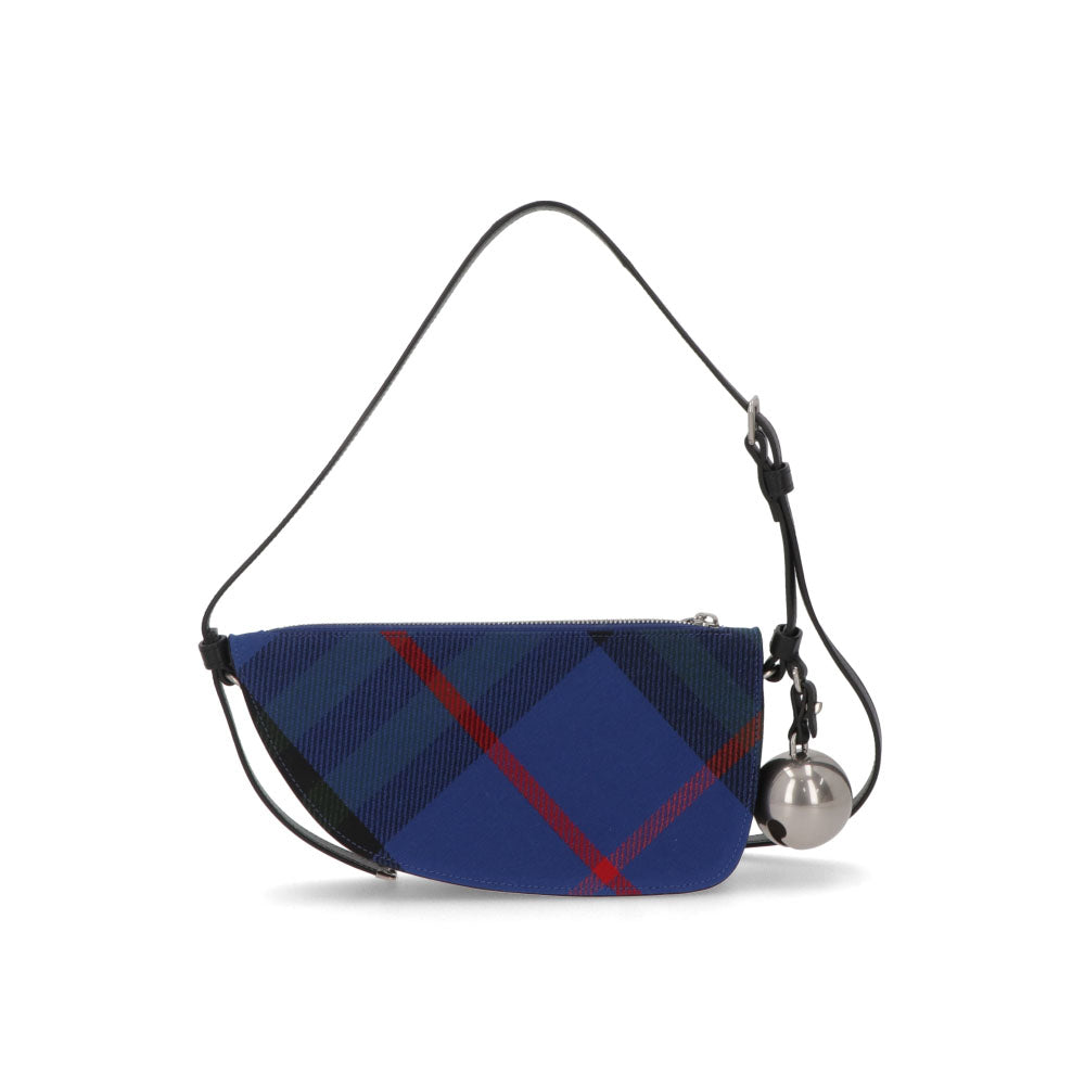 BURBERRY バーバリー レディース バッグ ショルダーバッグ ブルー系 ポリステル コットン ベルトバッグ バーバリーチェック 8086020