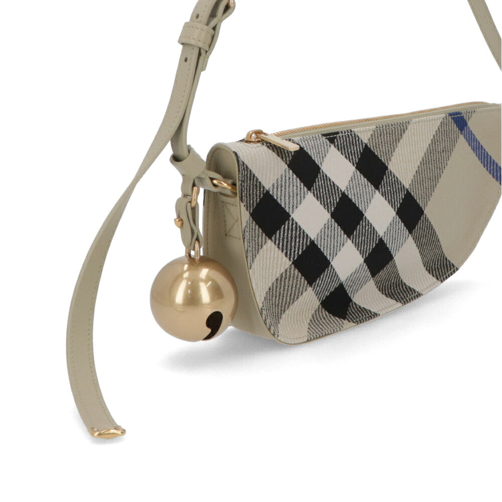 BURBERRY バーバリー レディース バッグ ショルダーバッグ ベージュ系 ポリエステル コットン ベルトバッグ バーバリーチェック 8086021