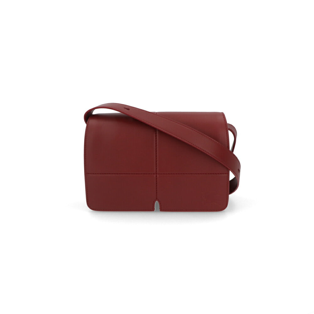 BURBERRY バーバリー レディース バッグ ショルダーバッグ SNIP BAG レッド ラムスキン クロスボディバッグ 8085403