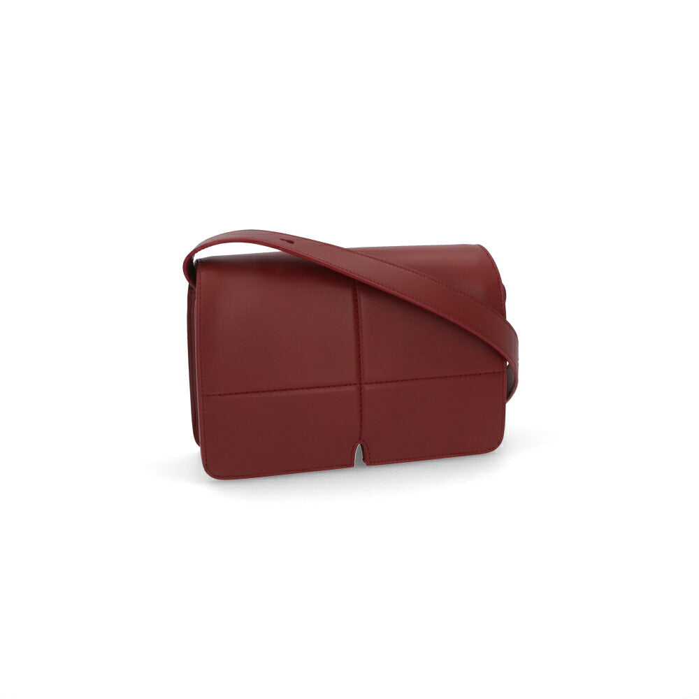 BURBERRY バーバリー レディース バッグ ショルダーバッグ SNIP BAG レッド ラムスキン クロスボディバッグ 8085403