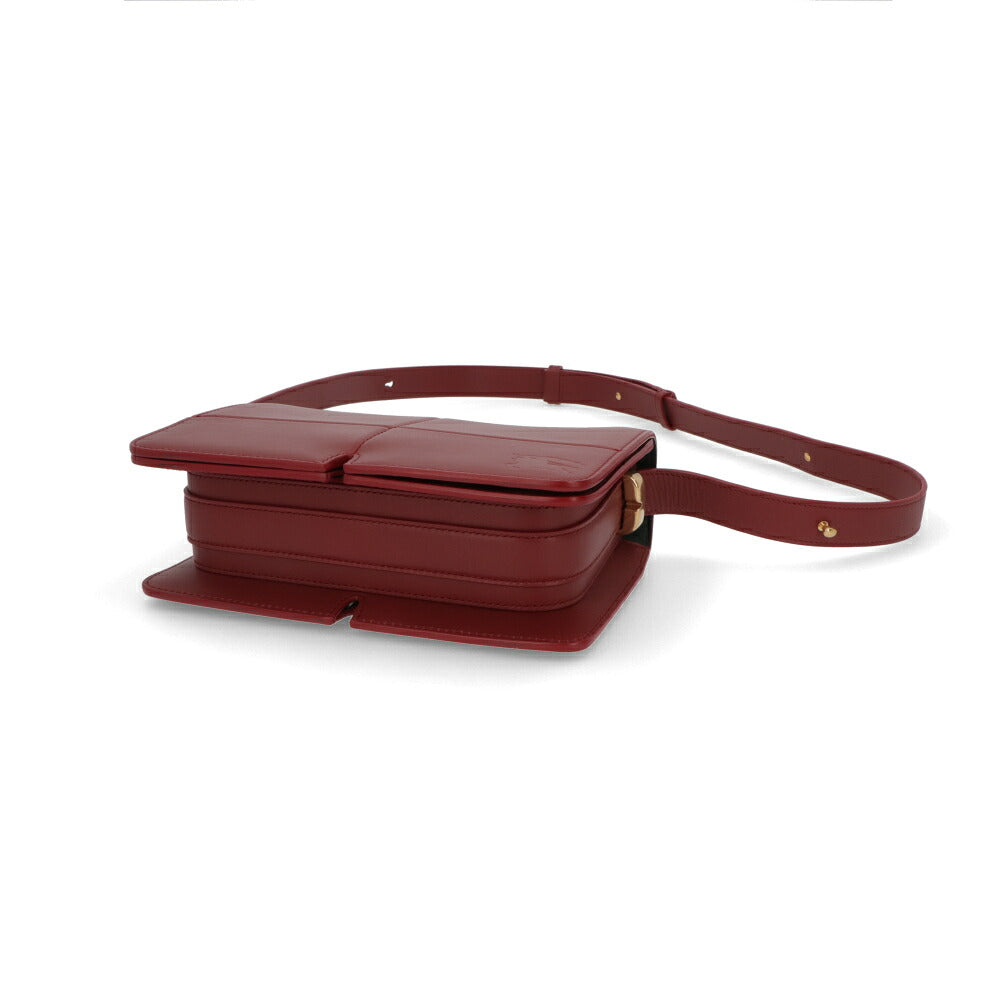 BURBERRY バーバリー レディース バッグ ショルダーバッグ SNIP BAG レッド ラムスキン クロスボディバッグ 8085403