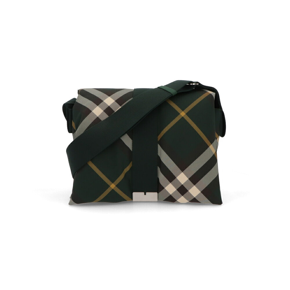 BURBERRY バーバリー ユニセックス バッグ ショルダーバッグ グリーンチェック クロスボディバッグ パファーバッグ 8083291
