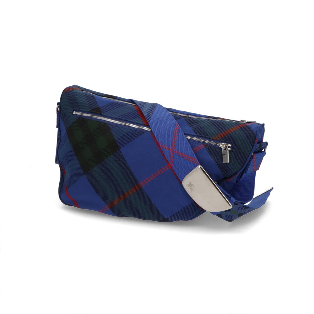BURBERRY バーバリー メンズ バッグ ショルダーバッグ シールド ブルー系 クロスボディバッグ メッセンジャーバッグ 8089303