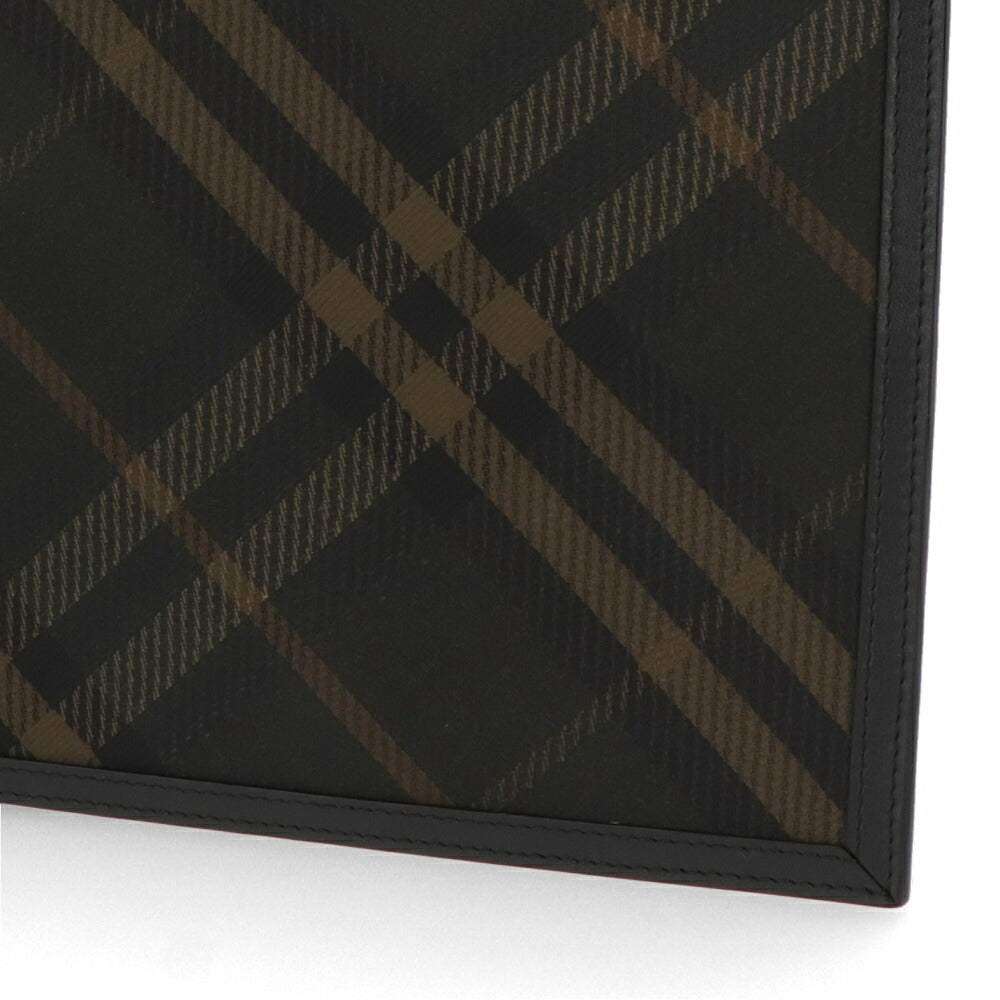 BURBERRY バーバリー ユニセックス バッグ クラッチバッグ グリーン系 バーバリーチェック 8098461