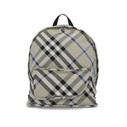 BURBERRY バーバリー ユニセックス バッグ リュック・デイパック グレー系マルチカラー ナイロン リュックサック チェック柄