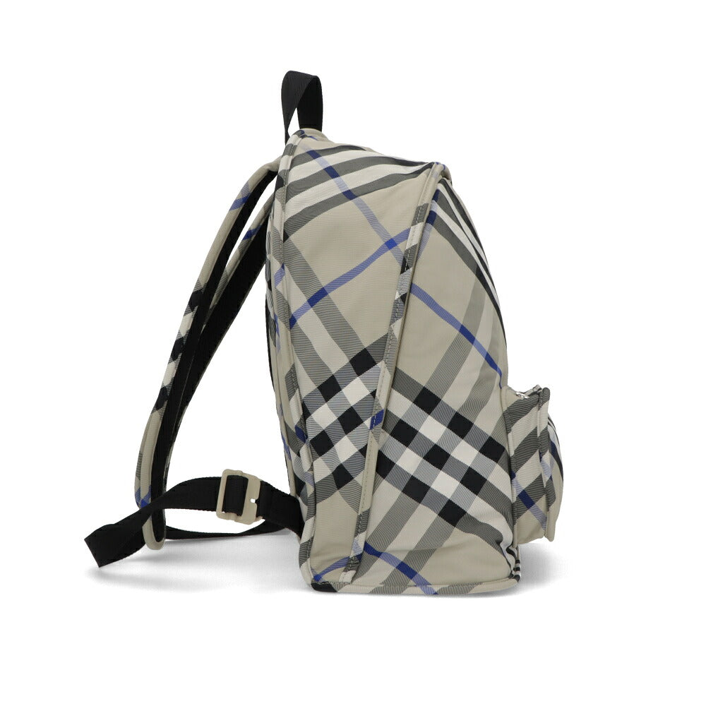 BURBERRY バーバリー ユニセックス バッグ リュック・デイパック グレー系マルチカラー ナイロン リュックサック チェック柄