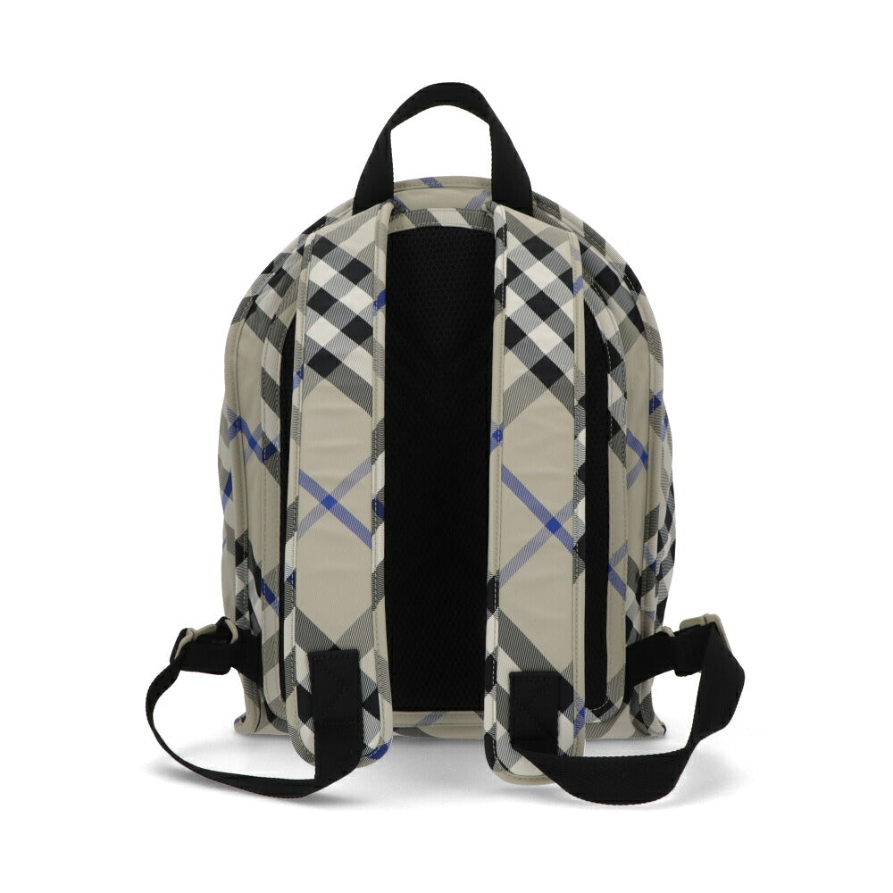 BURBERRY バーバリー ユニセックス バッグ リュック・デイパック グレー系マルチカラー ナイロン リュックサック チェック柄