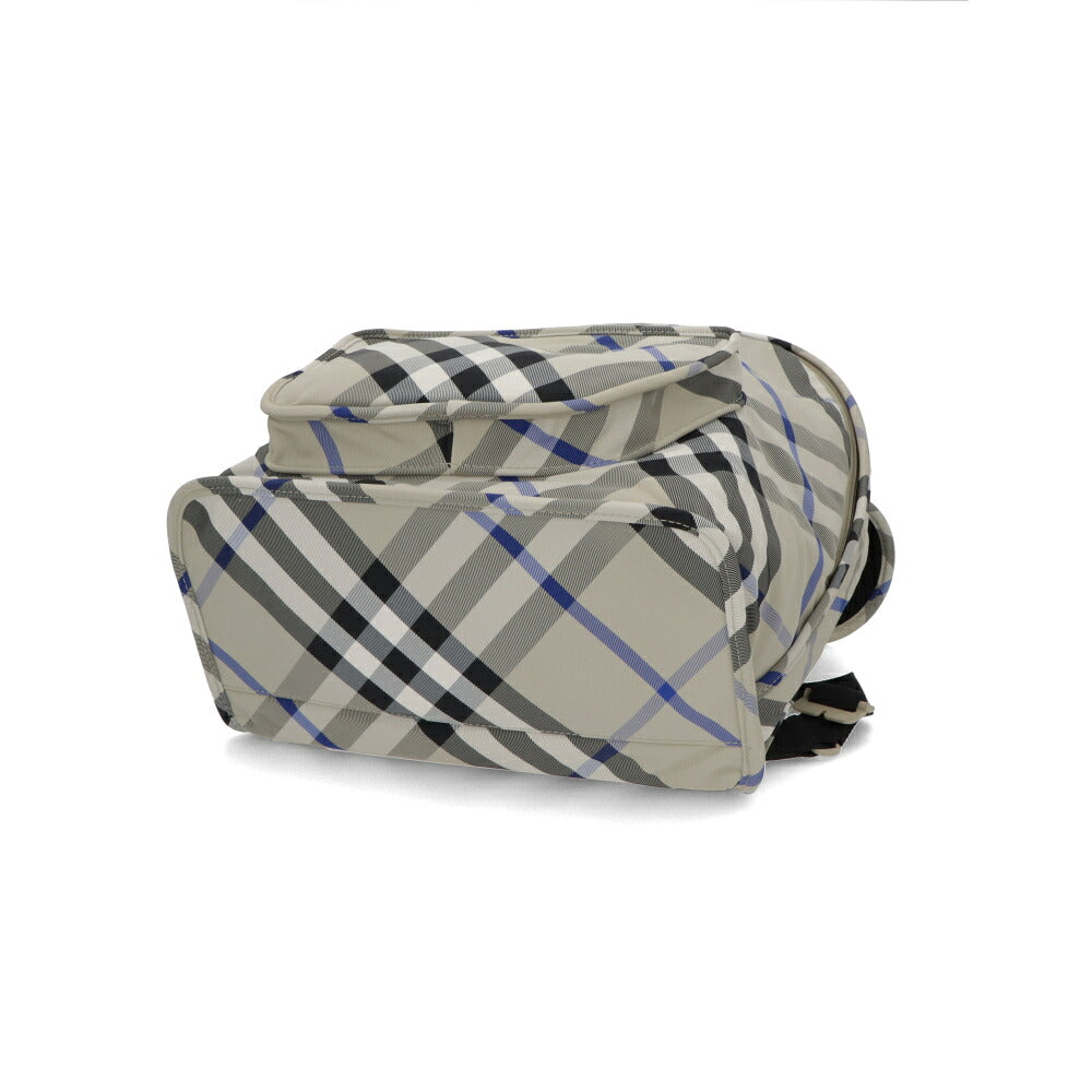 BURBERRY バーバリー ユニセックス バッグ リュック・デイパック グレー系マルチカラー ナイロン リュックサック チェック柄
