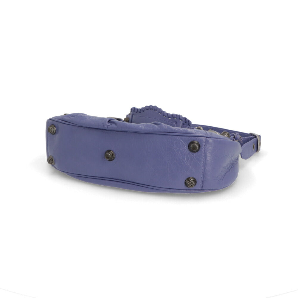 BALENCIAGA バレンシアガ レディース バッグ ショルダーバッグ パープル ラムスキン Le Cagole クロスボディバッグ 671307 1VG9Y