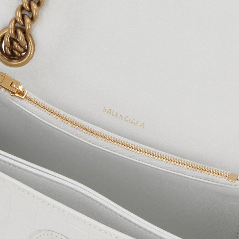 BALENCIAGA バレンシアガ ショルダーバッグ Leather Crush S Shoulder Bag