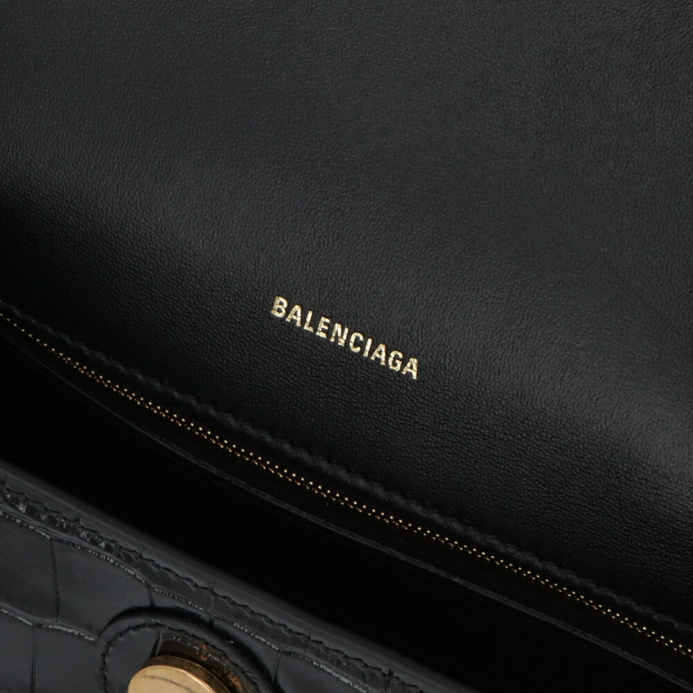 BALENCIAGA ショルダーバッグ DOWNTOWN XS ブラック