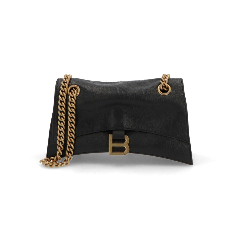 BALENCIAGA ショルダーバッグ ブラック チェーンショルダー ロゴ 716351