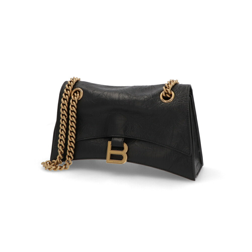 BALENCIAGA ショルダーバッグ ブラック チェーンショルダー ロゴ 716351