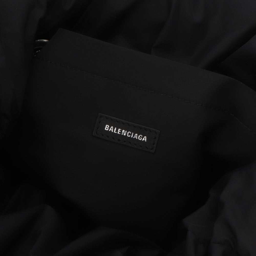 BALENCIAGA バレンシアガ ショルダーバッグ MONACO M モナコ ブラック チェーンショルダー ロゴ 765945 2AA6C 1000
