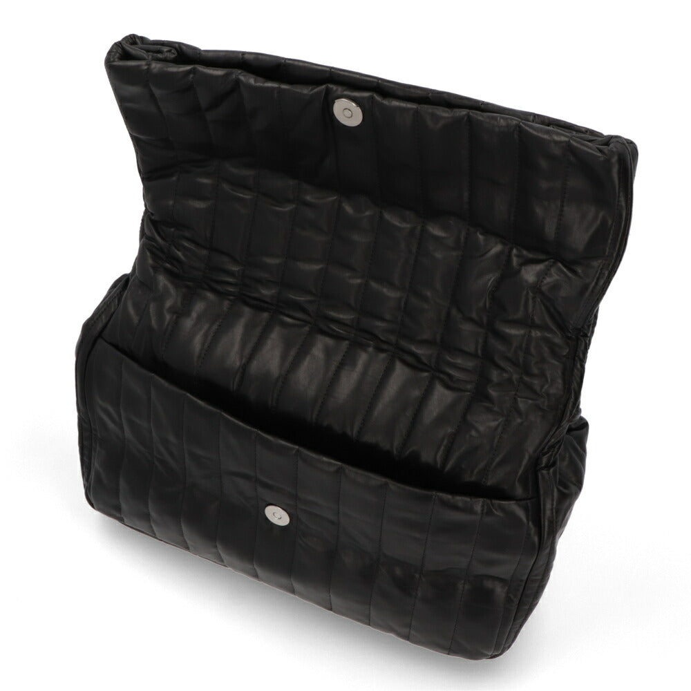 BALENCIAGA バレンシアガ ショルダーバッグ MONACO M モナコ ブラック チェーンショルダー ロゴ 765945 2AASE 1000