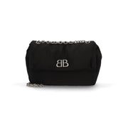 BALENCIAGA バレンシアガ ショルダーバッグ MONACO S モナコ  ブラック チェーンショルダー ロゴ 765966 2AA6C 1000