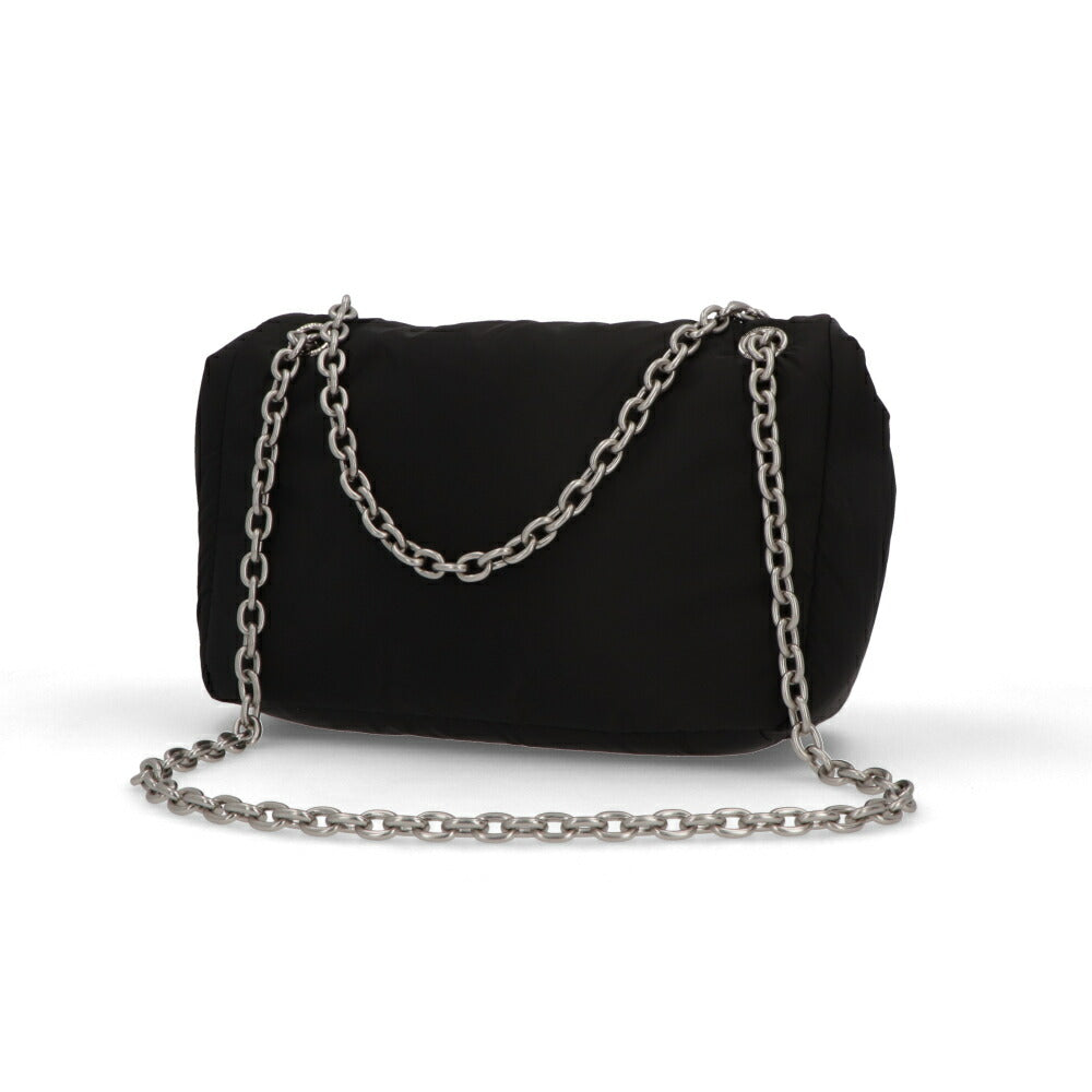 BALENCIAGA バレンシアガ ショルダーバッグ MONACO S モナコ  ブラック チェーンショルダー ロゴ 765966 2AA6C 1000