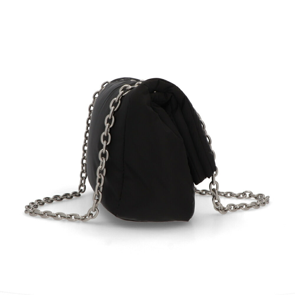 BALENCIAGA バレンシアガ ショルダーバッグ MONACO S モナコ  ブラック チェーンショルダー ロゴ 765966 2AA6C 1000
