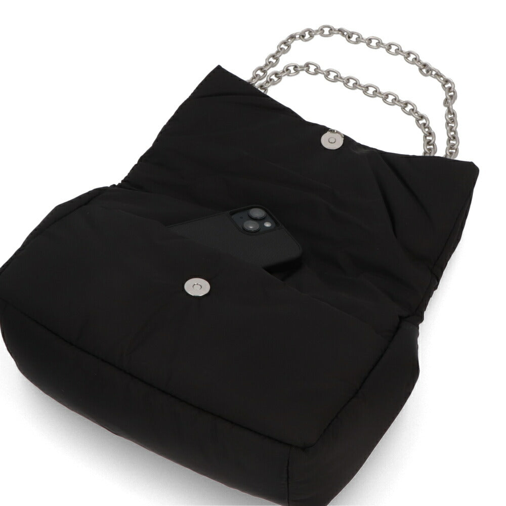 BALENCIAGA バレンシアガ ショルダーバッグ MONACO S モナコ  ブラック チェーンショルダー ロゴ 765966 2AA6C 1000