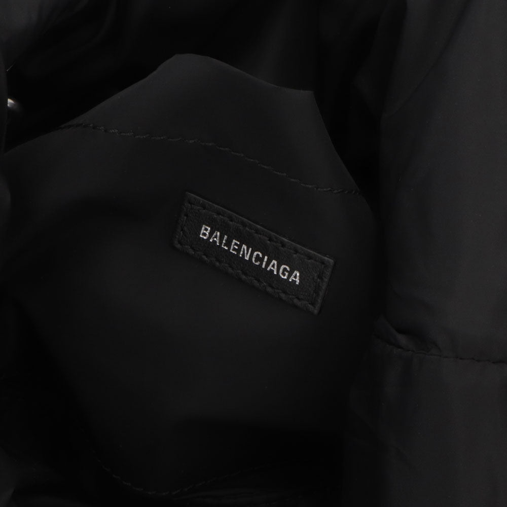 BALENCIAGA バレンシアガ ショルダーバッグ MONACO S モナコ  ブラック チェーンショルダー ロゴ 765966 2AA6C 1000