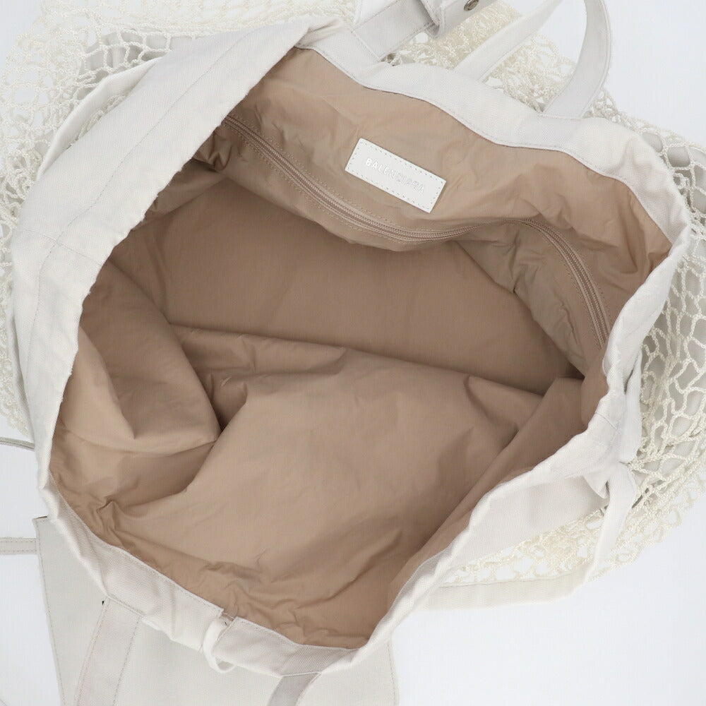 BALENCIAGA トートバッグ 24/7 L Shopping Bag White ホワイト ショッピングバッグ 791793 2AA45 9091