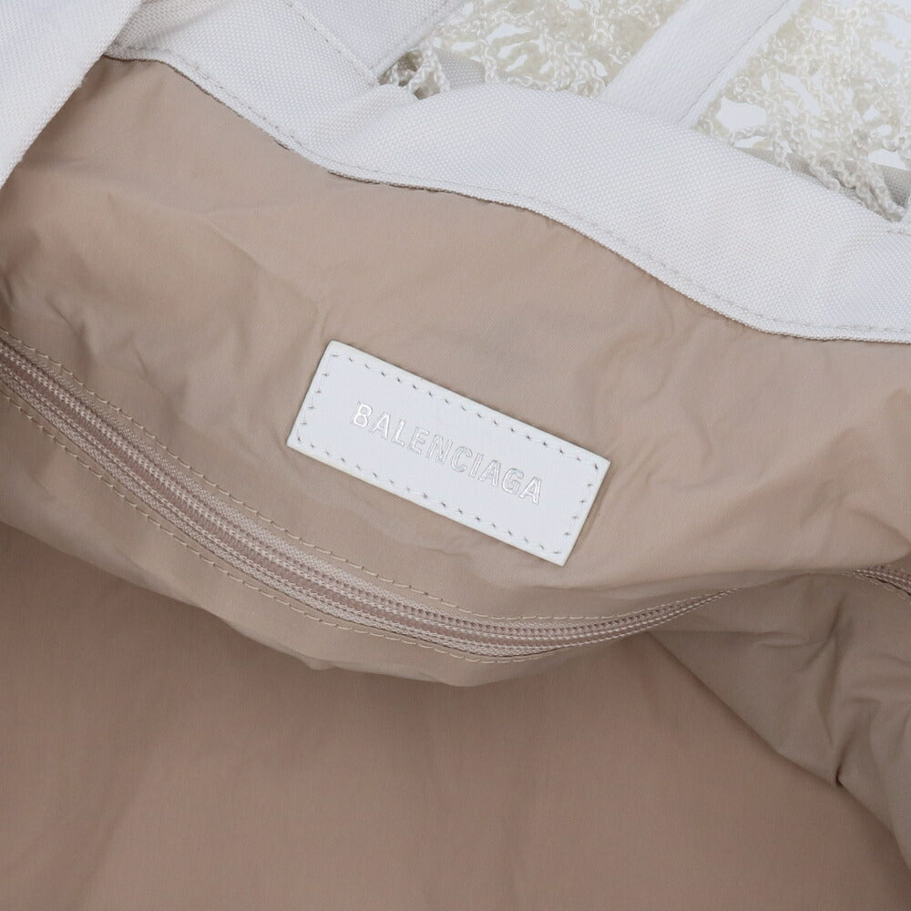 BALENCIAGA トートバッグ 24/7 L Shopping Bag White ホワイト ショッピングバッグ 791793 2AA45 9091