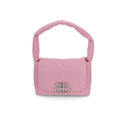 BALENCIAGA ショルダーバッグ Monaco Medium Sling Bag ピンク ロゴ 肩掛けバッグ 787896 2AA3Z 5820