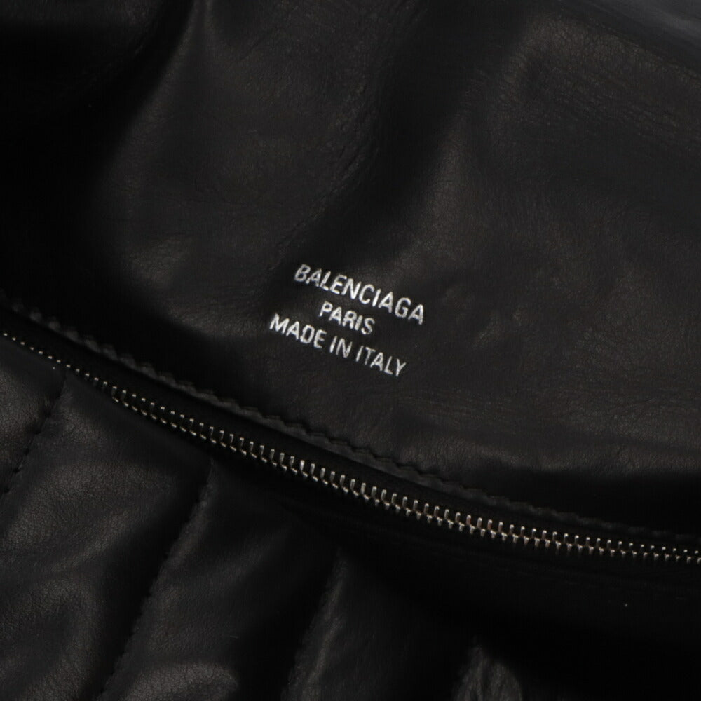 BALENCIAGA ショルダーバッグ Monaco Medium Sling Bag ブラック ロゴ 肩掛けバッグ 787896 2AA7Z 1000