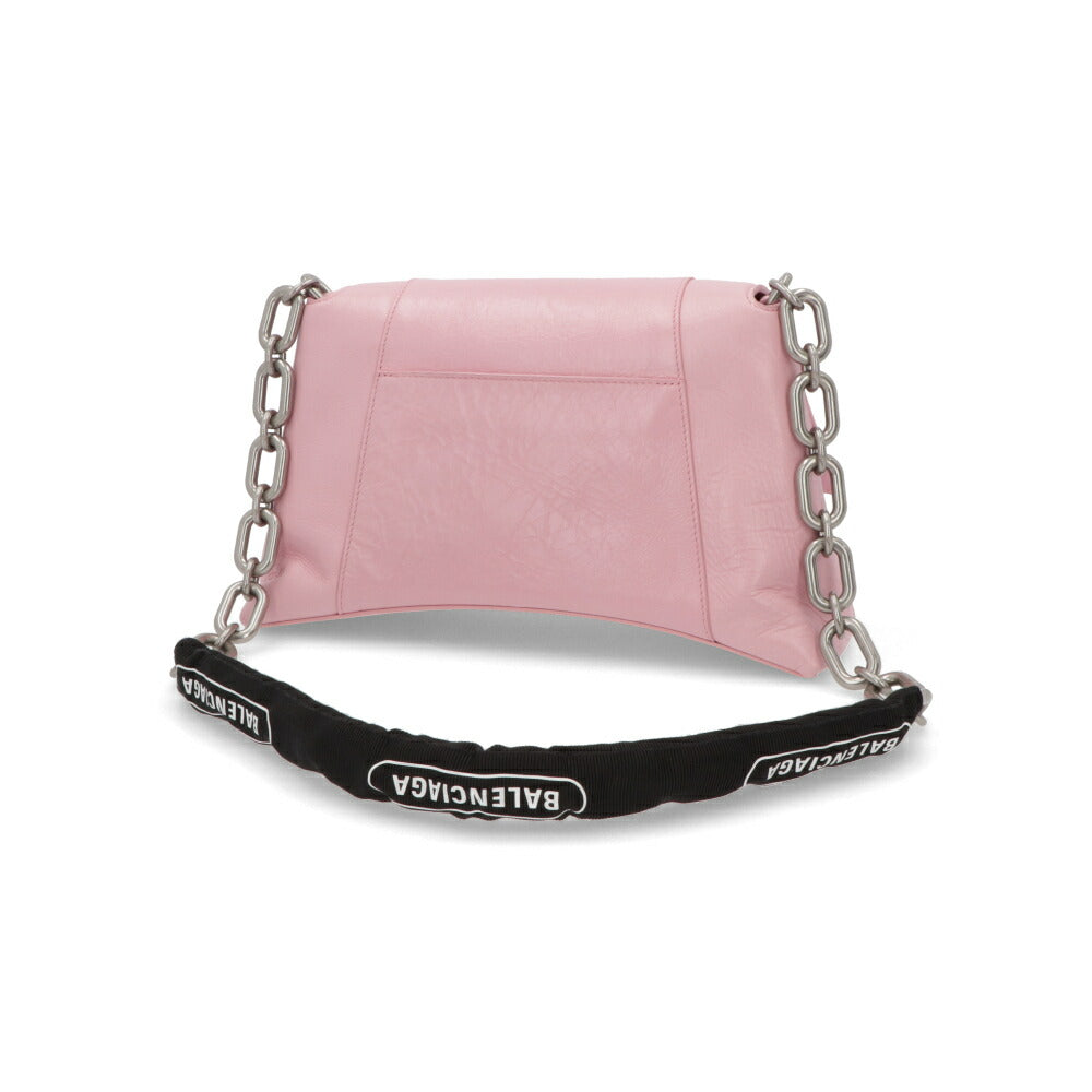 BALENCIAGA バレンシアガ レディース バッグ ショルダーバッグ ピンク レザー ダウンタウン クロスボディバッグ 689058 1I7BY