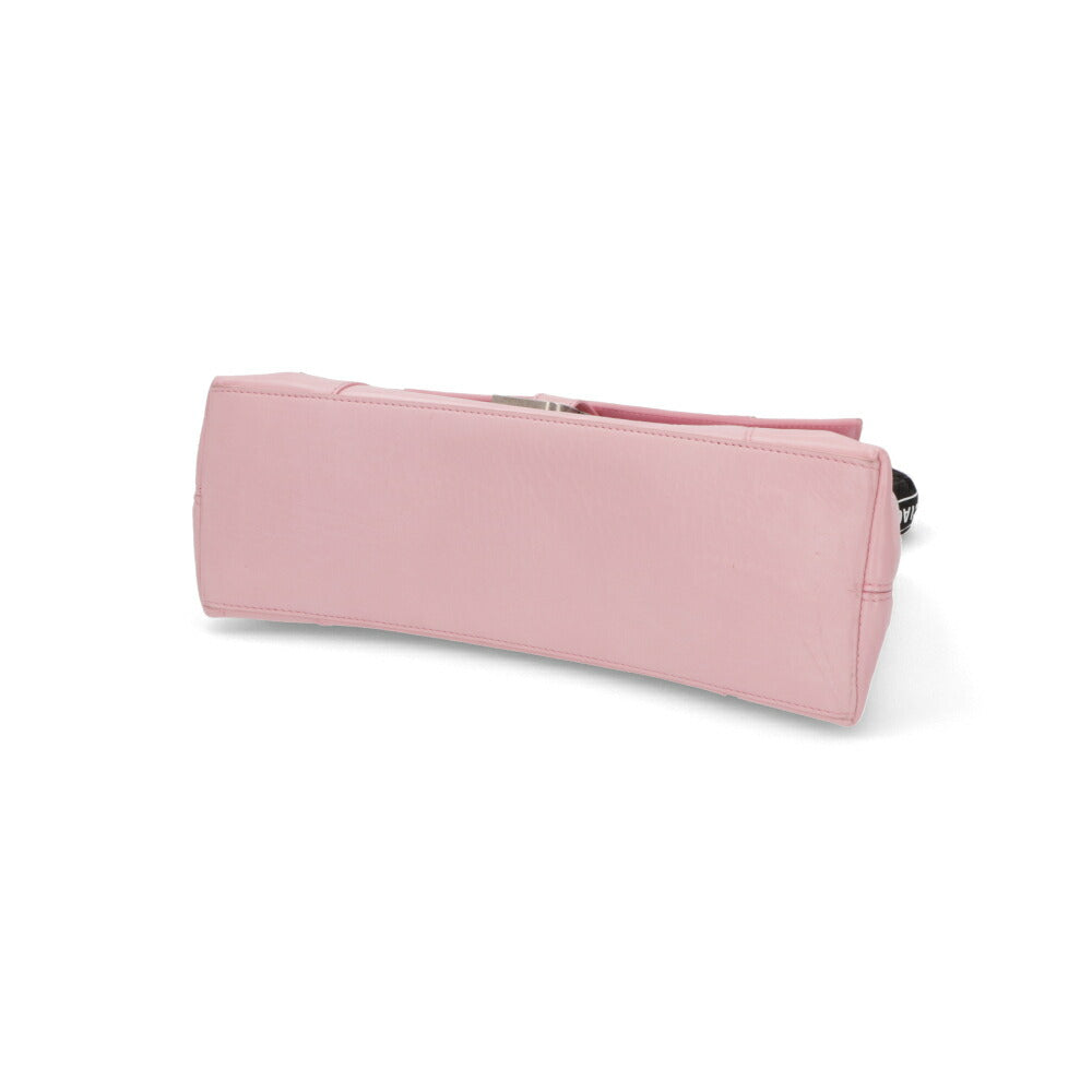BALENCIAGA バレンシアガ レディース バッグ ショルダーバッグ ピンク レザー ダウンタウン クロスボディバッグ 689058 1I7BY
