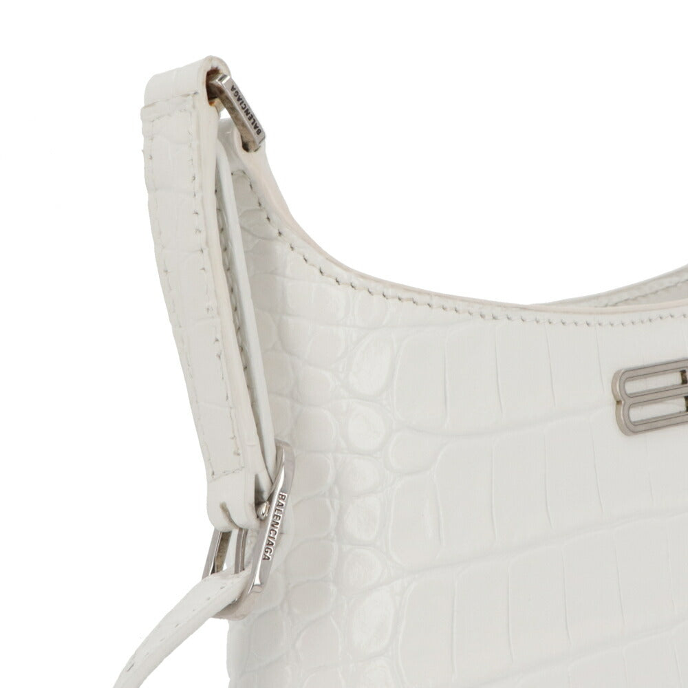 BALENCIAGA バレンシアガ レディース バッグ ショルダーバッグ ホワイト レザー XXバッグ クロスボディバッグ 695589 2108Y