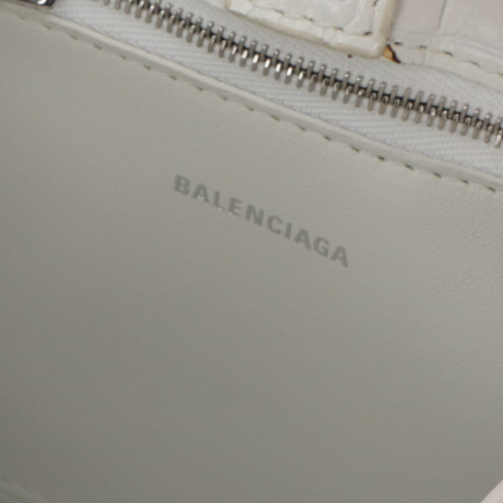 BALENCIAGA バレンシアガ レディース バッグ ショルダーバッグ ホワイト レザー XXバッグ クロスボディバッグ 695589 2108Y