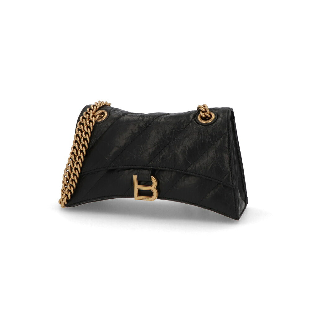 BALENCIAGA バレンシアガ レディース バッグ ショルダーバッグ ブラック カーフレザー チェーンバッグ 716351 210J1