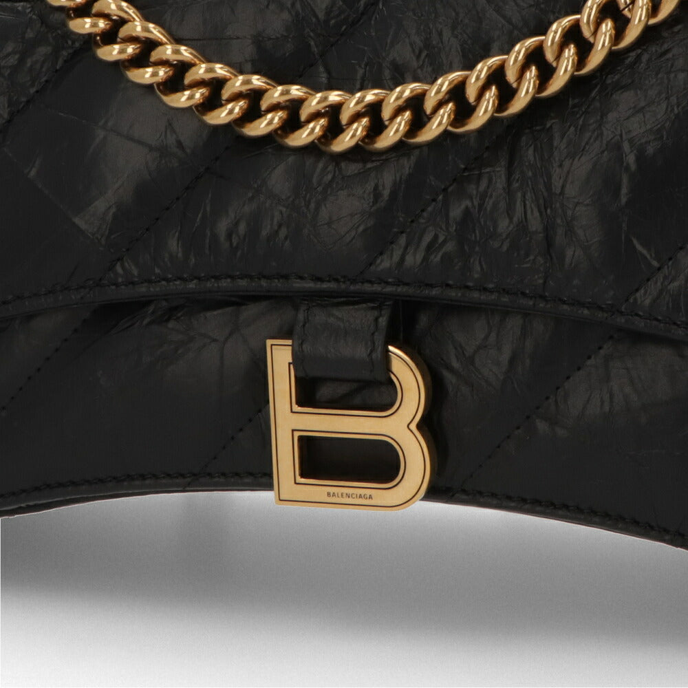 BALENCIAGA バレンシアガ レディース バッグ ショルダーバッグ ブラック カーフレザー チェーンバッグ 716351 210J1