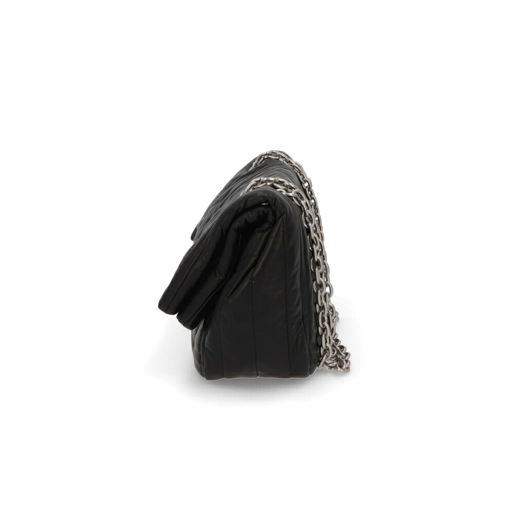 BALENCIAGA バレンシアガ レディース バッグ ショルダーバッグ ブラック ホワイト カーフレザー チェーンショルダー 765966 2AASE
