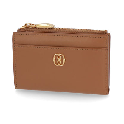 BALLY 二つ折り財布 EMBLEM COMPACT W ブラウン