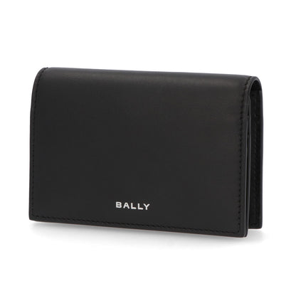 BALLY カードケース ブラック レザー ロゴ シンプル
