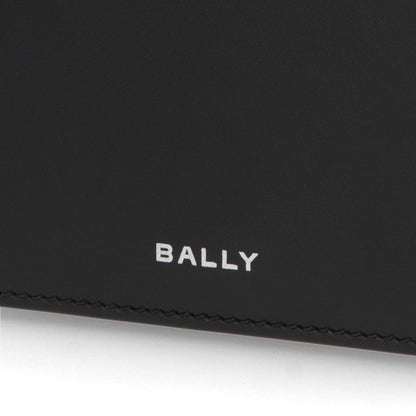 BALLY カードケース ブラック レザー ロゴ シンプル