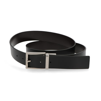 BALLY ベルト ブラック×ブラウン レザー リバーシブル