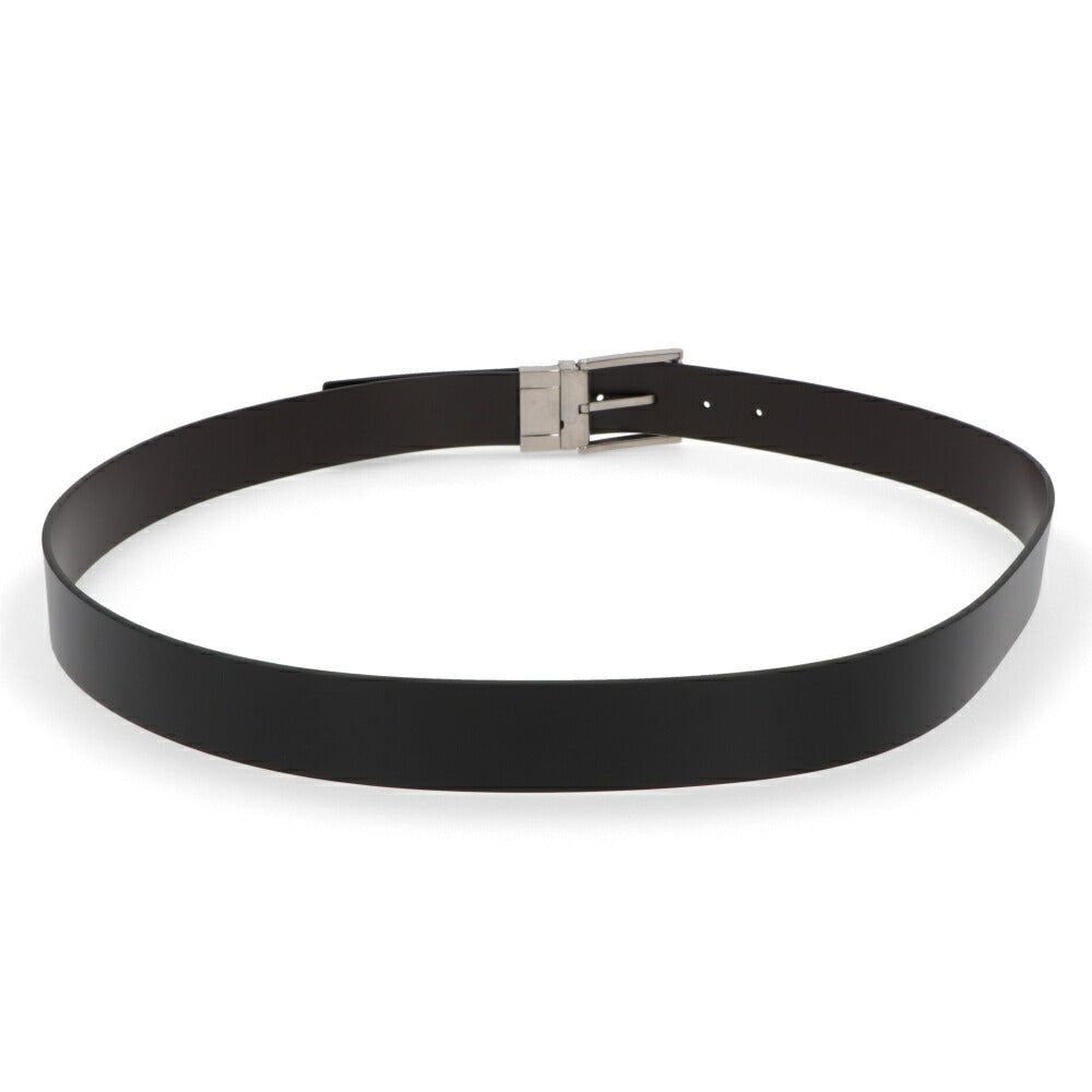 BALLY ベルト ブラック×ブラウン レザー リバーシブル