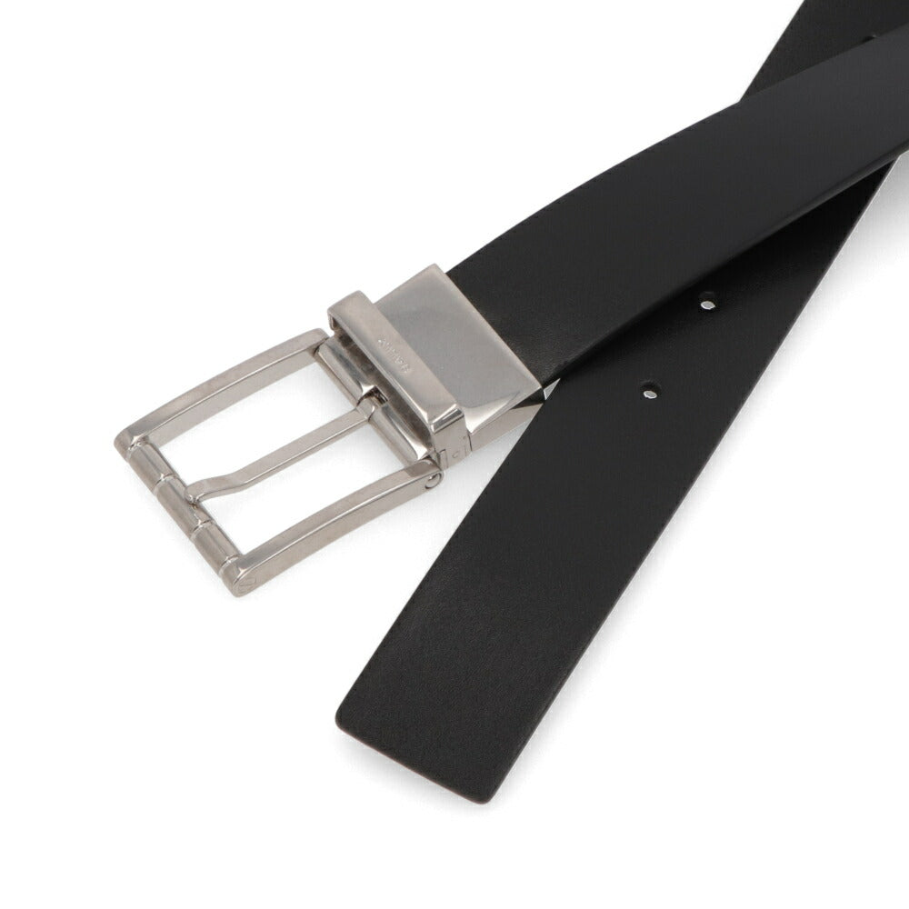 BALLY ベルト ブラック×ブラウン レザー リバーシブル