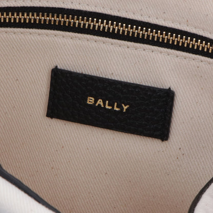 BALLY ショルダーバッグ BAR DANIEL ホワイト×ブラック