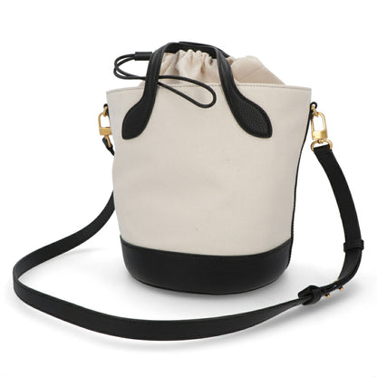 BALLY ショルダーバッグ BAR 8 HOURS ホワイト×ブラック