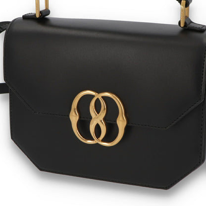 BALLY ショルダーバッグ ブラック エンブレム ミニバッグ