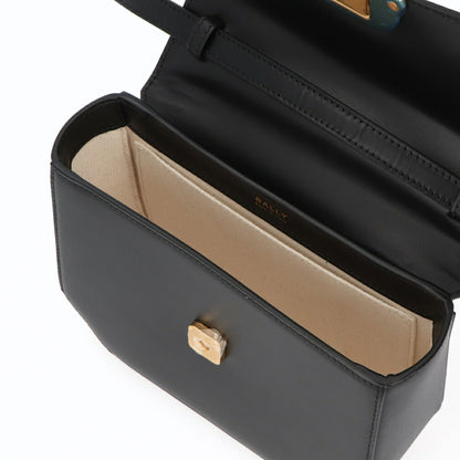 BALLY ショルダーバッグ ブラック エンブレム ミニバッグ