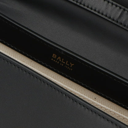 BALLY ショルダーバッグ ブラック エンブレム ミニバッグ